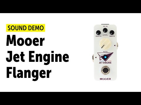 Mooer Jet Engine Flanger - Sound Demo (no talking)