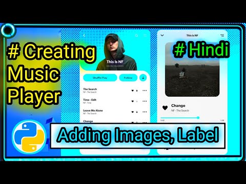 Adding Images l Labels l Python ( tkinter ) l Music Player