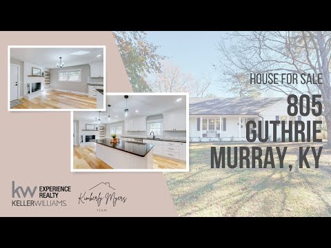 805 Guthrie, Murray, KY home video tour