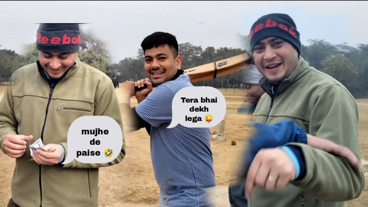 Bahut dino baad gaye circket match khelne rahul ne kiya acha performance🤪