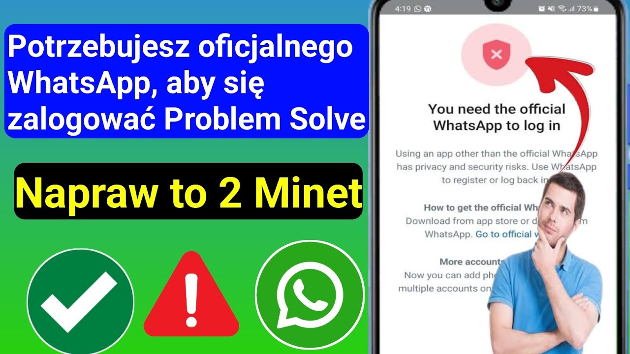 Jak naprawić problem z logowaniem do oficjalnego WhatsApp (aktualizacja 2025)