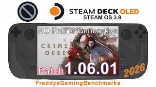 Crimson Desert (patch 1.06.01) on Steam Deck OLED with Steam OS