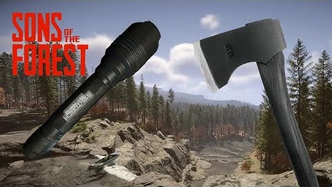 How To Find Modern Axe And Flashlight | Sons Of The Forest