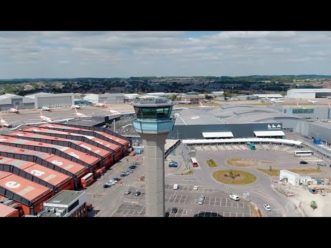 London Luton Airport battles Covid-19