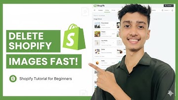 How to Delete Images from Shopify Library | Shopify Tutorial for Beginners