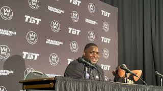 Sherron Collins after JHX Hoops’ loss to Purple Reign