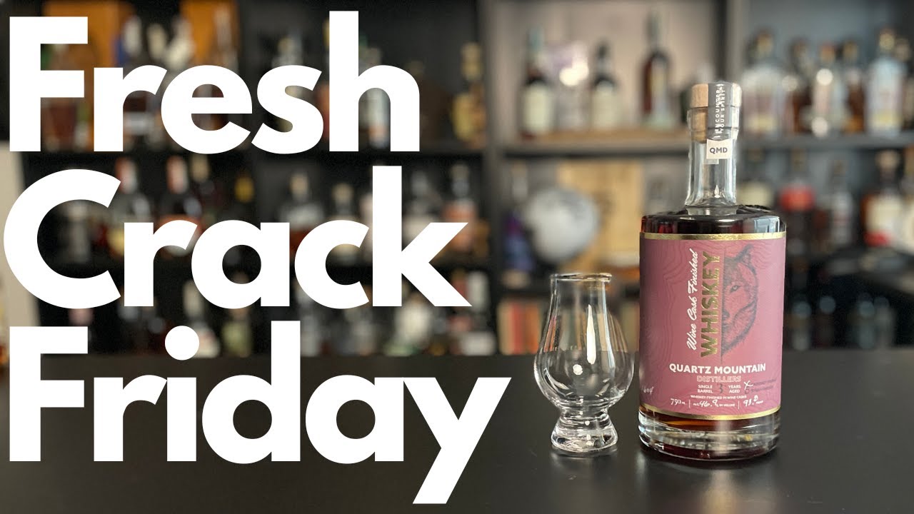 Fresh Cracking Quartz Mountain Wine Cask Finished Whiskey