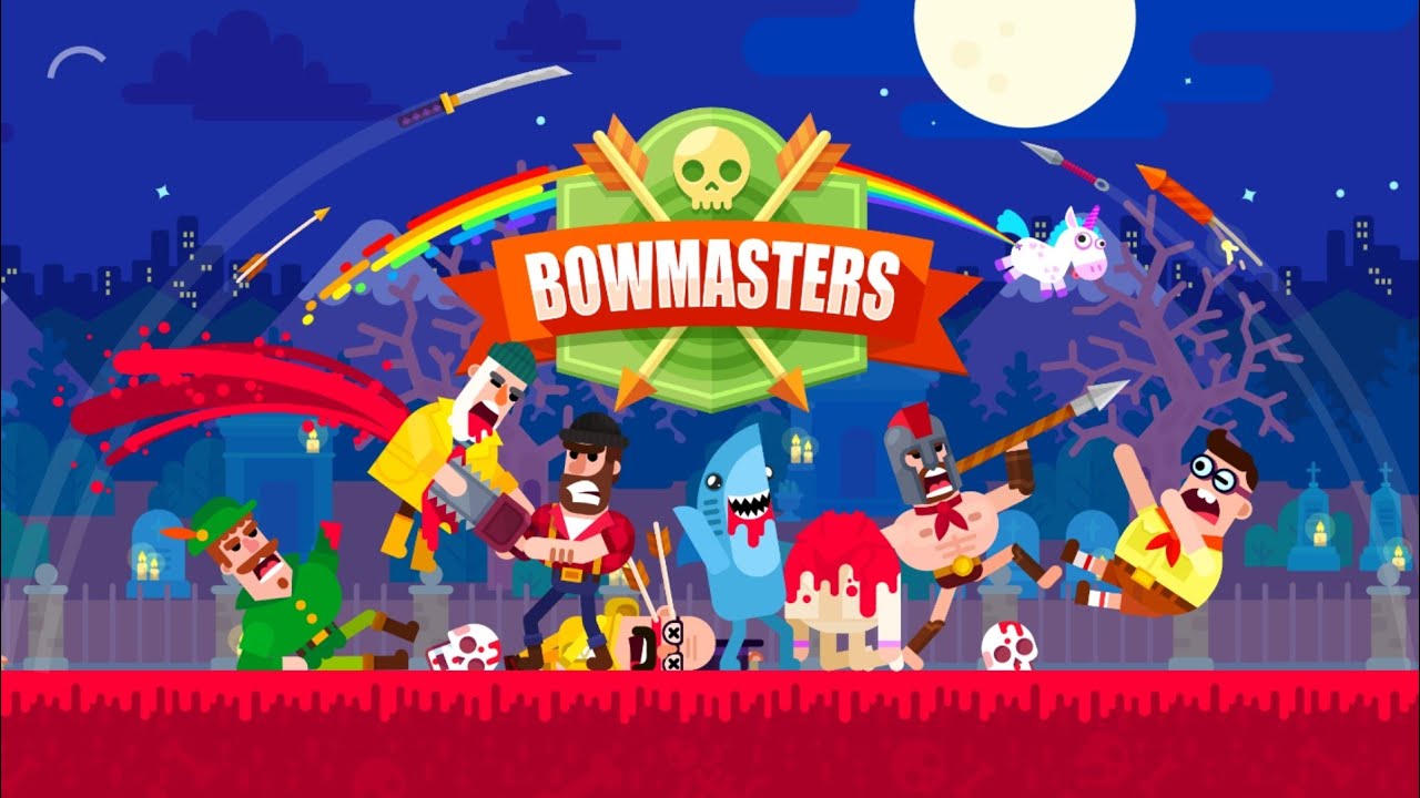 Bowmasters 3ep. Epic contentas