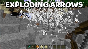 I Made Exploding Arrows in Minecraft b1.7.3!
