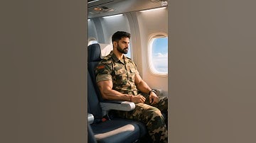 Indian Soldier Fights Terrorists Mid-Air and Saves Everyone! #ai #army #sehar