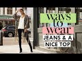 7 Ways To Wear Jeans And A Nice Top | Women's #StyleSOS | Next