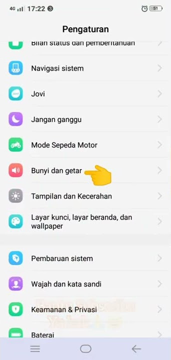 Cara Mengaktifkan Suara Sentuh Di Hp Vivo