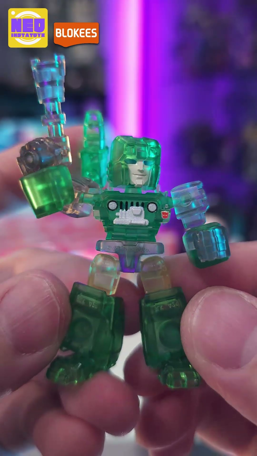 Review Blokees Transformers Defender Version 4 Tyrants Fury