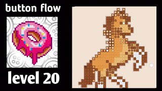 Button flow game level 20 gameplay 