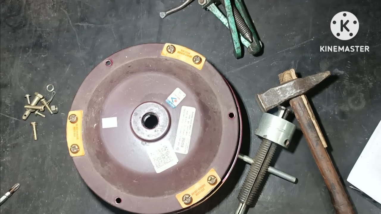 Ceiling Fan Ka Pullar Se Bearing Kaise Nikale// How To Replace Ceiling