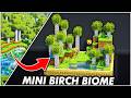 ► Minecraft Mini Biomes 2: Episode 1 - Old Growth Birch Forest 🌼🐝