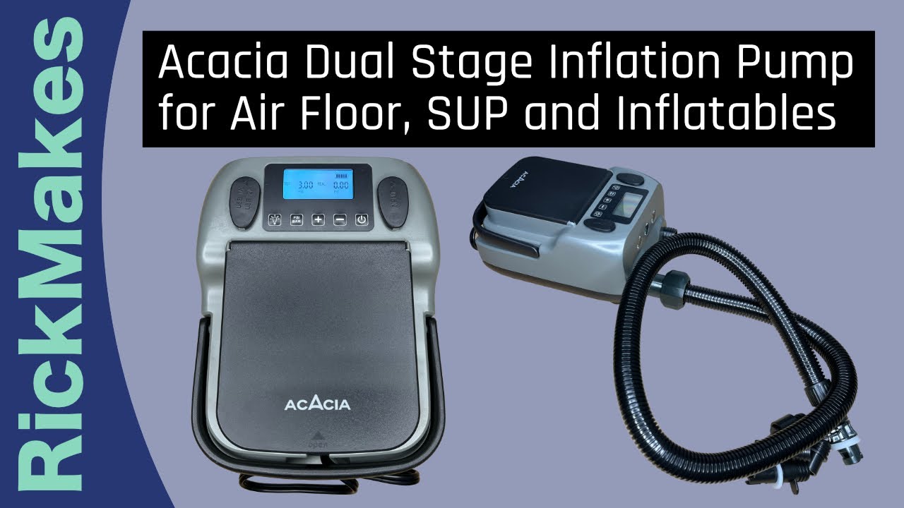 Acacia Dual Stage Inflation Pump for Air Floor, SUP and Inflatables