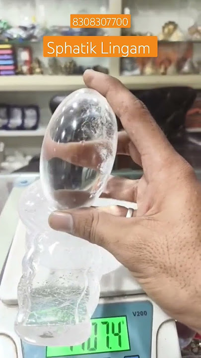 Sphatik shivling Natural Original Lab Certified. 🙏 #sphatik #shivling #original #stone #viral #shop