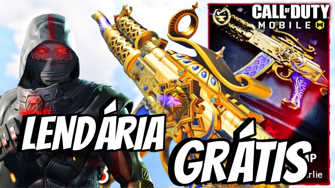 NOVA ARMA LENDARIA GRÁTIS CONFIRMADA NO CALL OF DUTY MOBILE! - YouTube