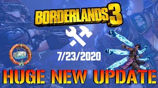 Borderlands 3: HUGE NEW UPDATE! Legendary & Character Changes!  (Update 1.15 Patch Notes)