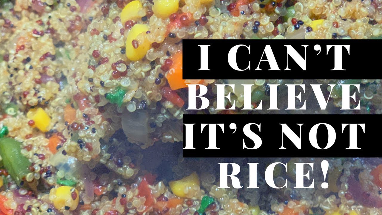 HOW TO COOK QUINOA DELICIOUS & HEALTHY QUINOA JOLLOF “RICE" RECIPE