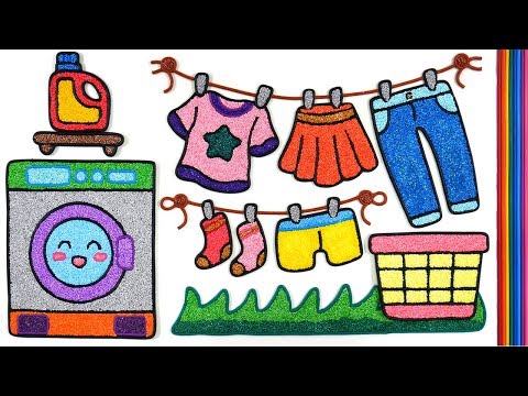 Thumbnail for غسالة تلوين لعبة الطين|القوافي التعليمية وأغاني الأطفال|Hickory_Dickory_Dock