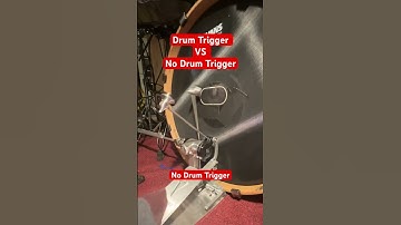 Drum Trigger VS No Drum Trigger. #doublebass #drums #batería #slaughtertoprevail #spiritbox #metal