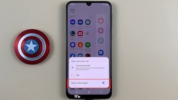 How to enable/disable Show recent apps in edge panel on Samsung M31 Android 12