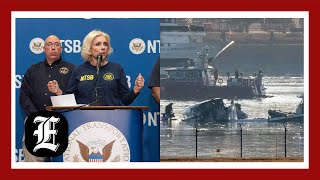 WATCH LIVE: National Transportation Safety Board holds press briefing following DC plane crash