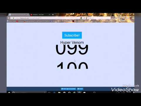 100 SUBSCRIBERS COUNTDOWN Thank you