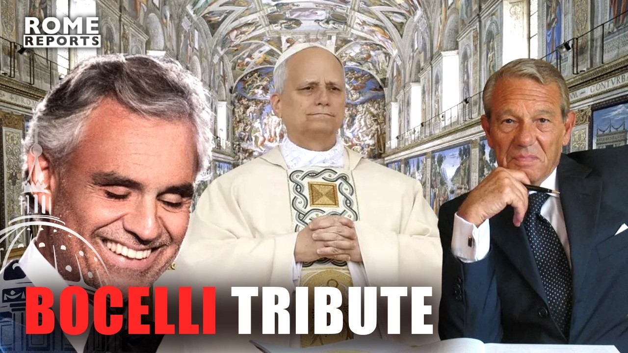 Pope Leo XIV Joins the Tribute to Tenor Andrea Bocelli, Recipient of the 2026 Navarro-Valls Prize