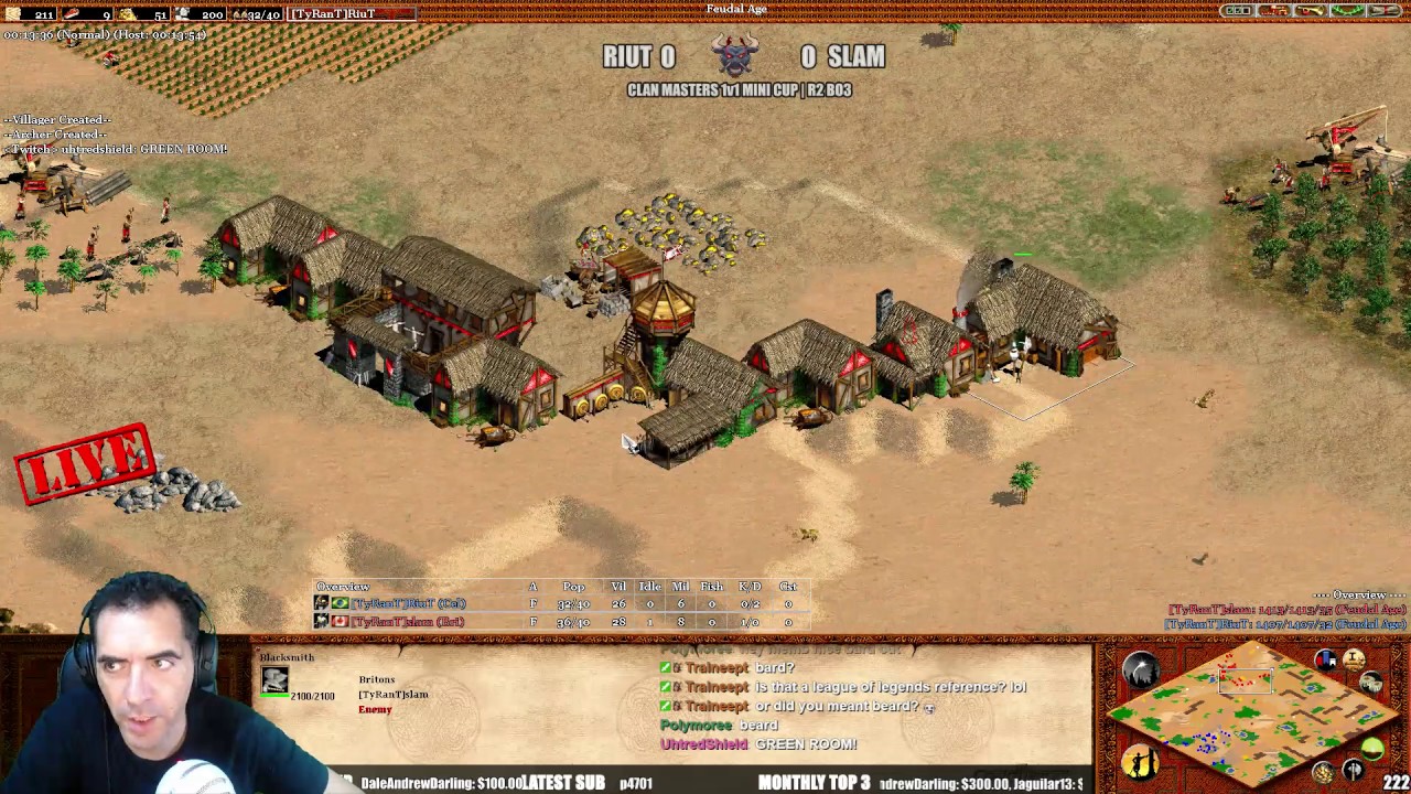 Mini CUP RiuT vs Slam Game 1 CLAN MASTERS DAUT CUP.