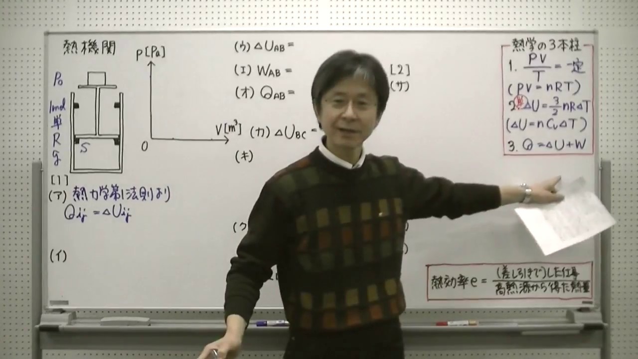 29…熱機関/『秘伝の物理問題集High』 - YouTube 29…熱機関/『秘伝の物理問題集High』 - YouTube