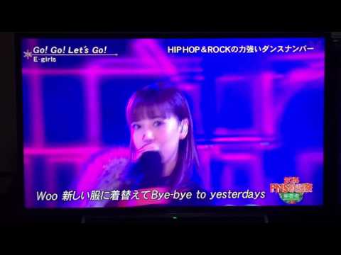 2016FNS歌謡祭第2夜 E-girls GO!GO!Let's GO!