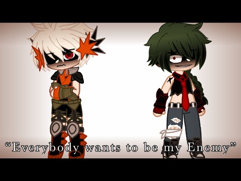 || “Everybody wants to be my Enemy~” || Villain Deku AU || ⚠️TW: Bullying⚠️ || S T R X N G E R._ ||