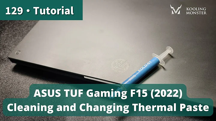 Speed Up Your  ASUS TUF Gaming F15 2022  Prevent Overheating With Dust Cleaning & New Thermal Paste