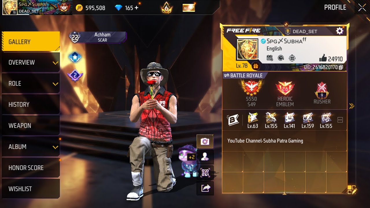 ⚡ GRANDMASTER TOP 1 PUSH! V Badge Lobby 💎 FF LIVE 🔴 Free Fire LIVE!