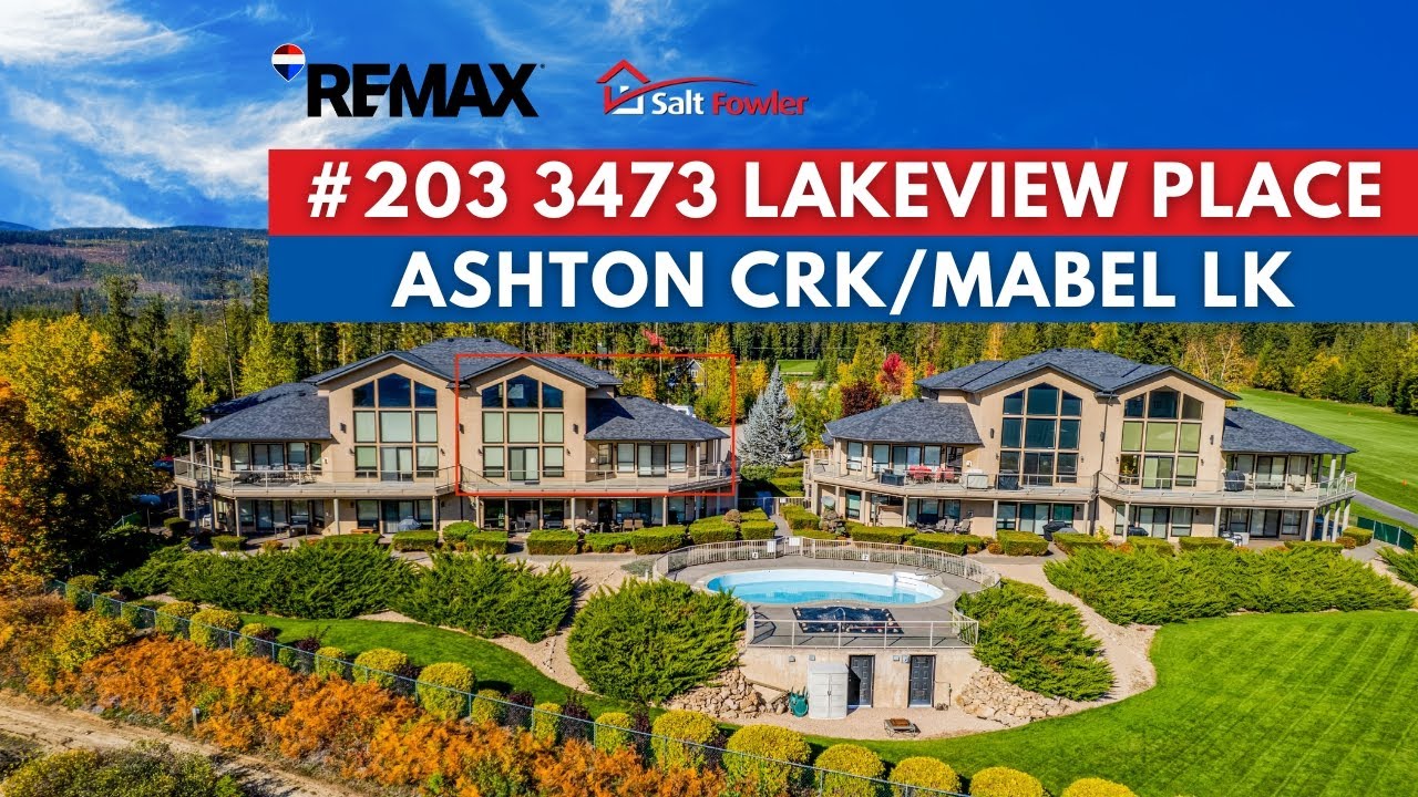 Enderby Real Estate for Sale 3473 Lakeview Place Unit 203 YouTube