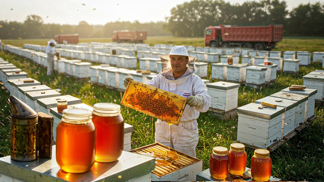 Как европейские пчеловоды собирают миллионы меда | Искусство сельского хозяйства