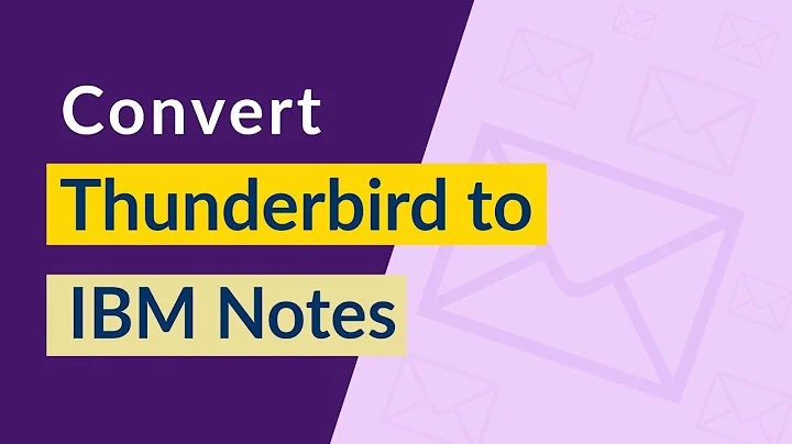 Thunderbird to Lotus notes migration in batch || Learn to import Thunderbird emails to NSF format