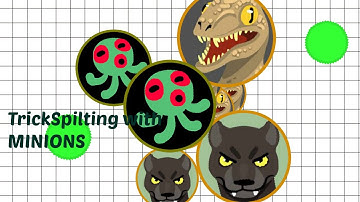 Ogar Private Server learning to TrickSpilt with [MINIONS]