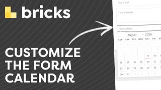 How to Customize the Bricks Builder Datepicker