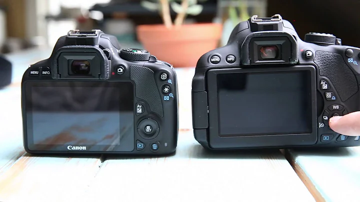 Canon SL1(100D) vs Canon T5i(700D): Worlds Smallest DSLR vs A Normal DSLR?