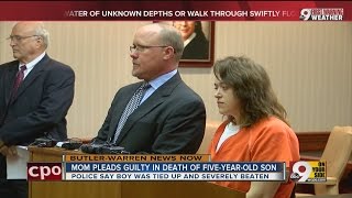 Mom pleads guilty in death of 5-year-old son