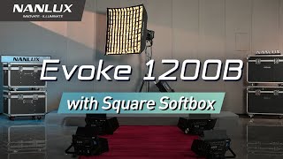 Evoke 1200B With Square Softbox