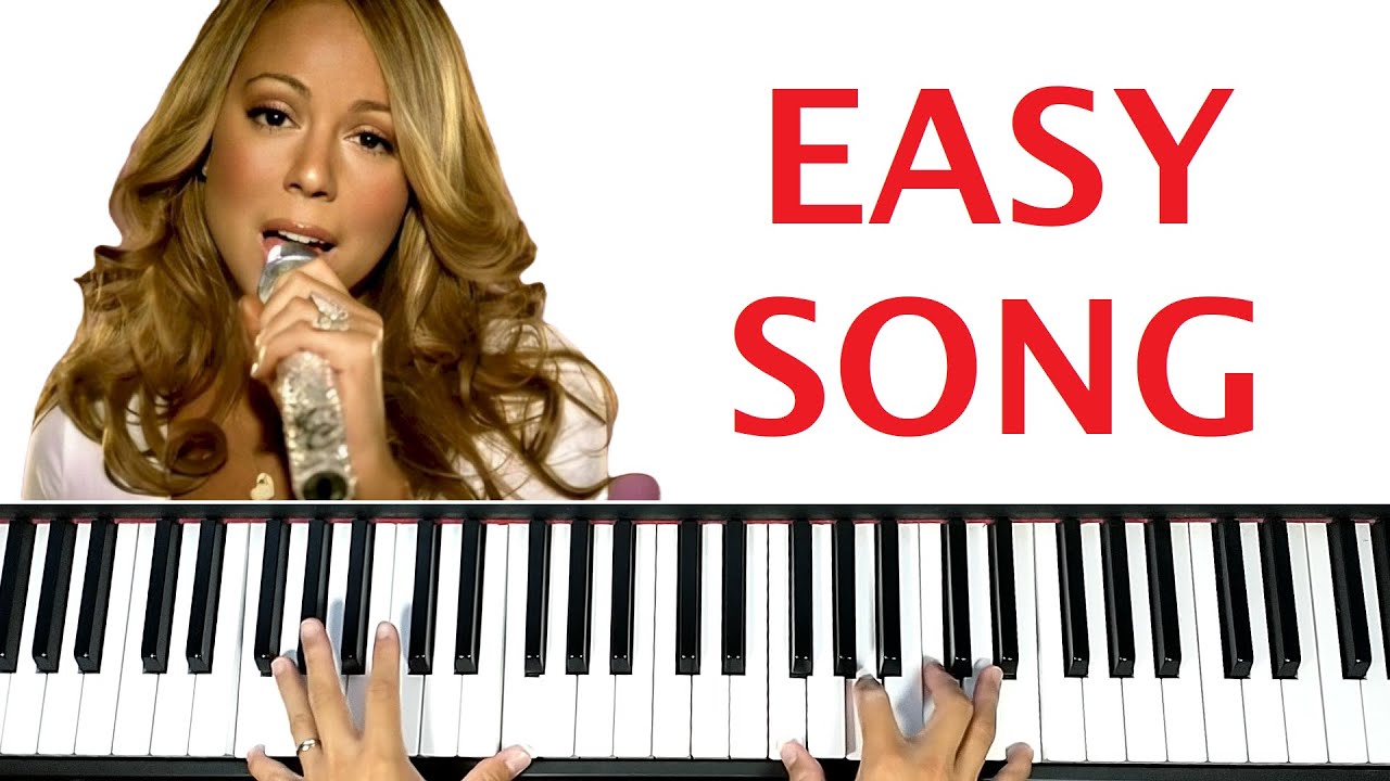 Как играть песню We Belong Together Мэрайи Кэри на фортепиано | Легкая песня