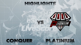 CONQUER vs PLATINIUM @ Assembly Winter 2017