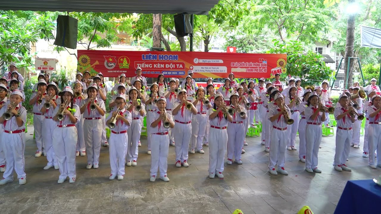 Trường THCS Hà Huy Tập - Giải A Liên hoan Tiếng kèn Đội ta cấp Thành phố 2025