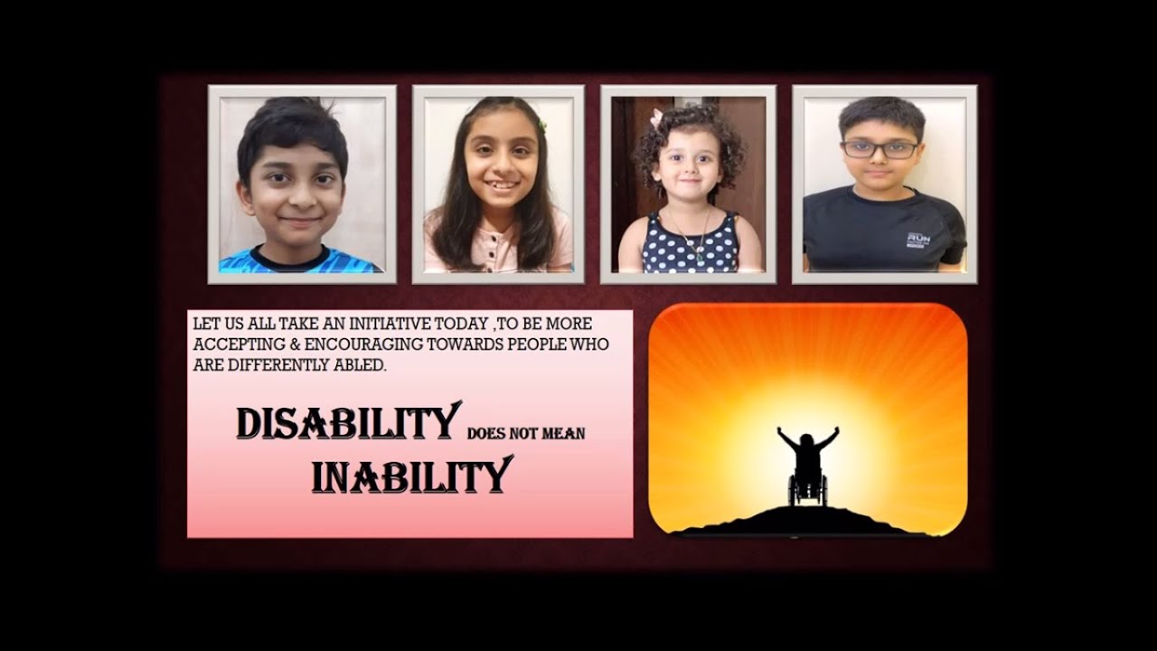 Let's Unite Against Discrimination of Children With Disabilities (Divyangs)