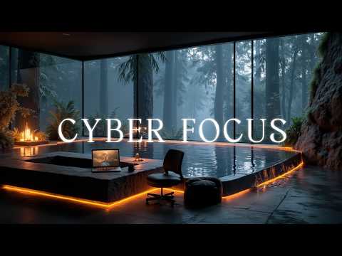 Cyber Focus Music - Ambient Coding for Deep Work and High Productivity with No Lyrics Flow